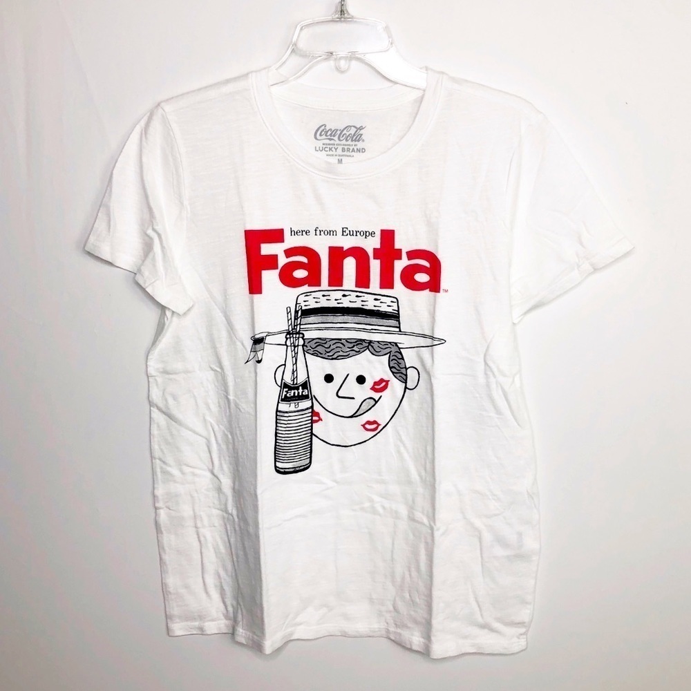 LUCKY brand Coca-Cola graphic Fanta T-shirt
